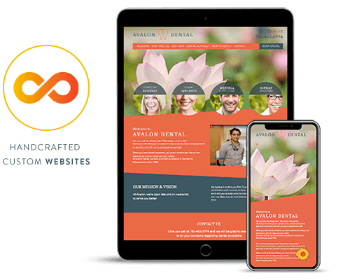 Custom Dental Web Design examples