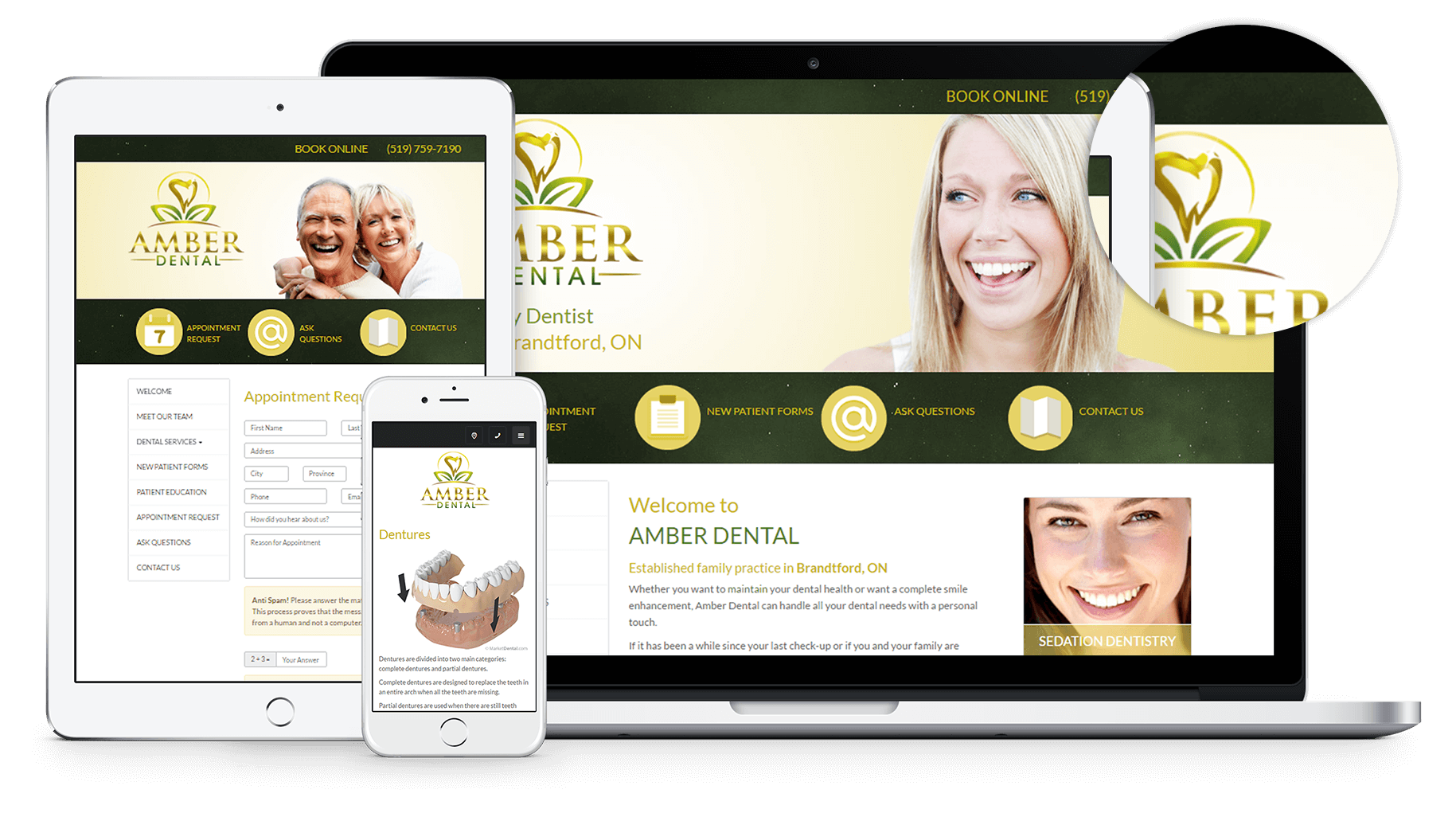 We are pleased to announce the launch of a new website for Amber Dental. Amber Dental can handle all your dental needs with a personal touch.