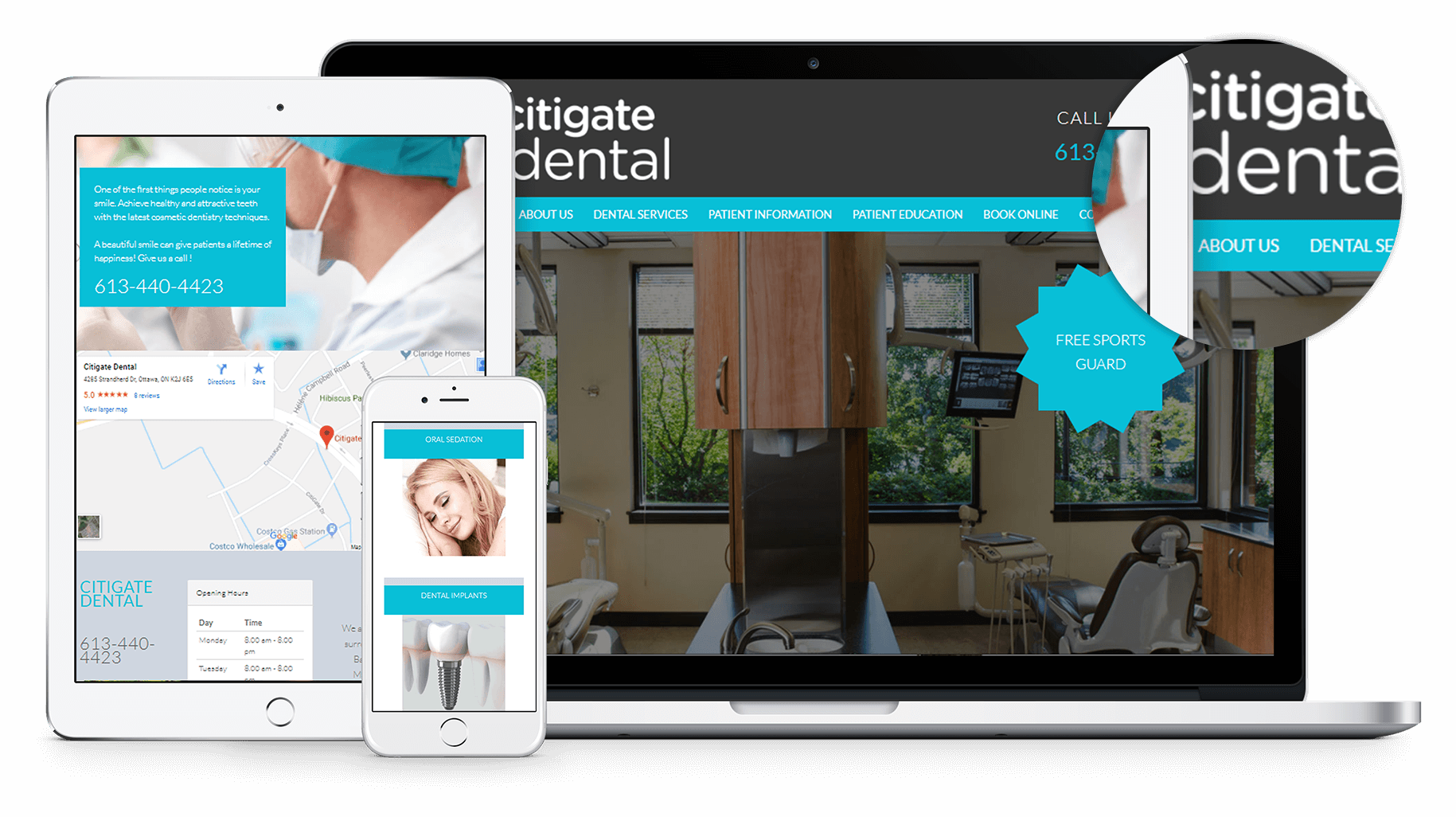 We are pleased to announce the brand new website for Citigate Dental. Citigate Dental believes in taking an integrated approach to your oral health