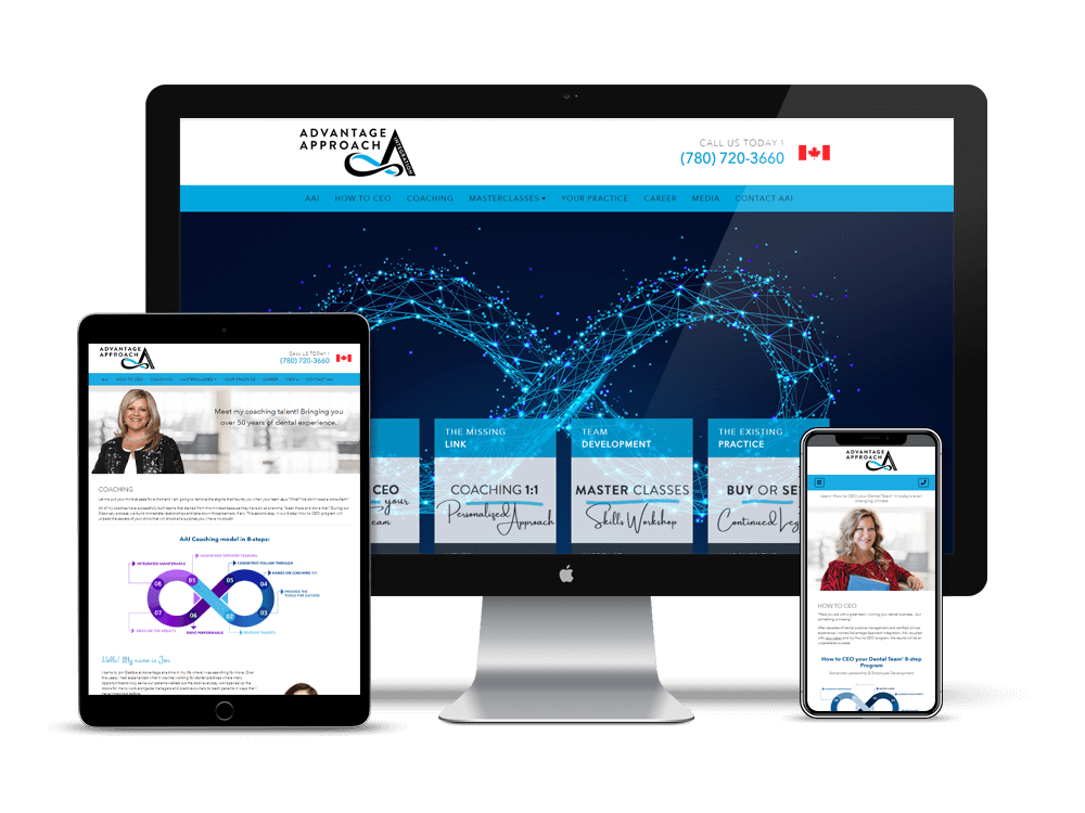 Does your business or dental office need a new website? We'd love to help with custom websites and SEO