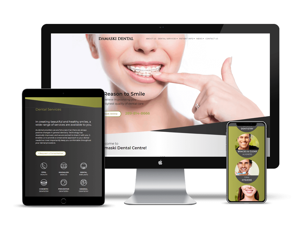 Custom dental websites, dental marketing, and SEO for dentists and dental professionals. See how we can help.