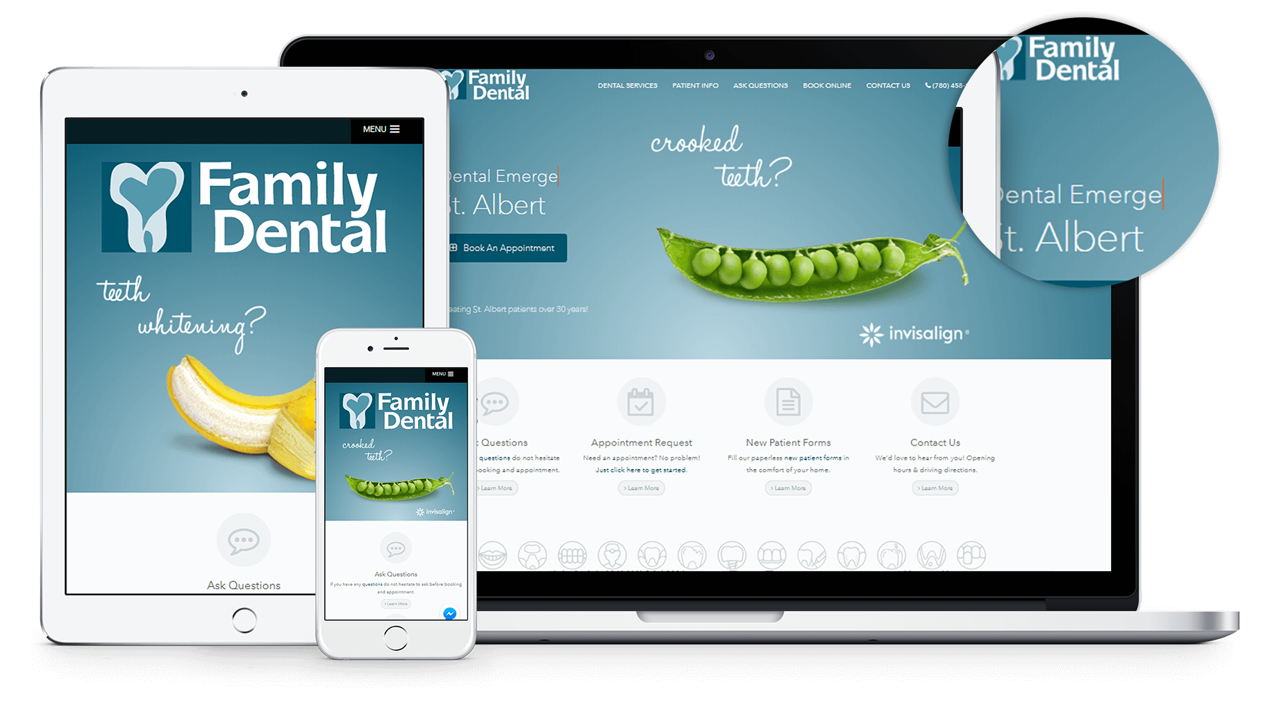 New and Improved Website for Family Dental