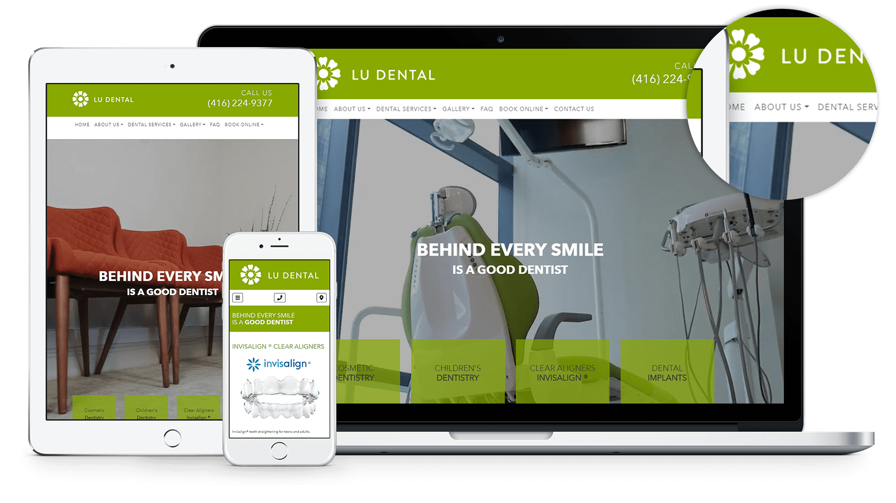Lu DentalCare Has a New Website! Custom dental website, dental marketing and SEO for dentists and dental professionals