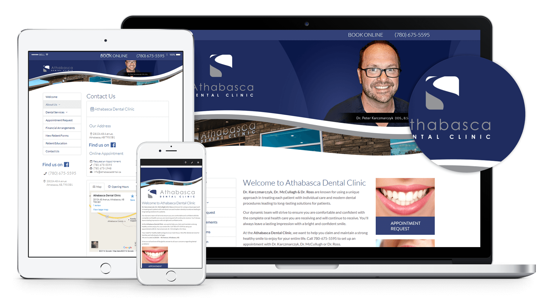 New Website for Athabasca Dental Clinic