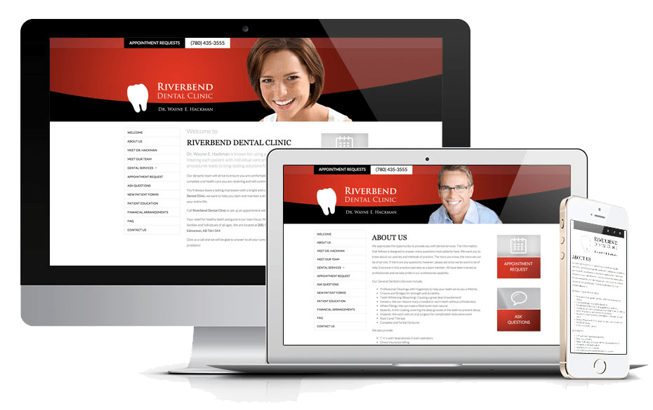 We are pleased to announce the launch of a new website for Dr Wayne Hackman's Riverbend Dental Clinic. Offers a wide range of dental services