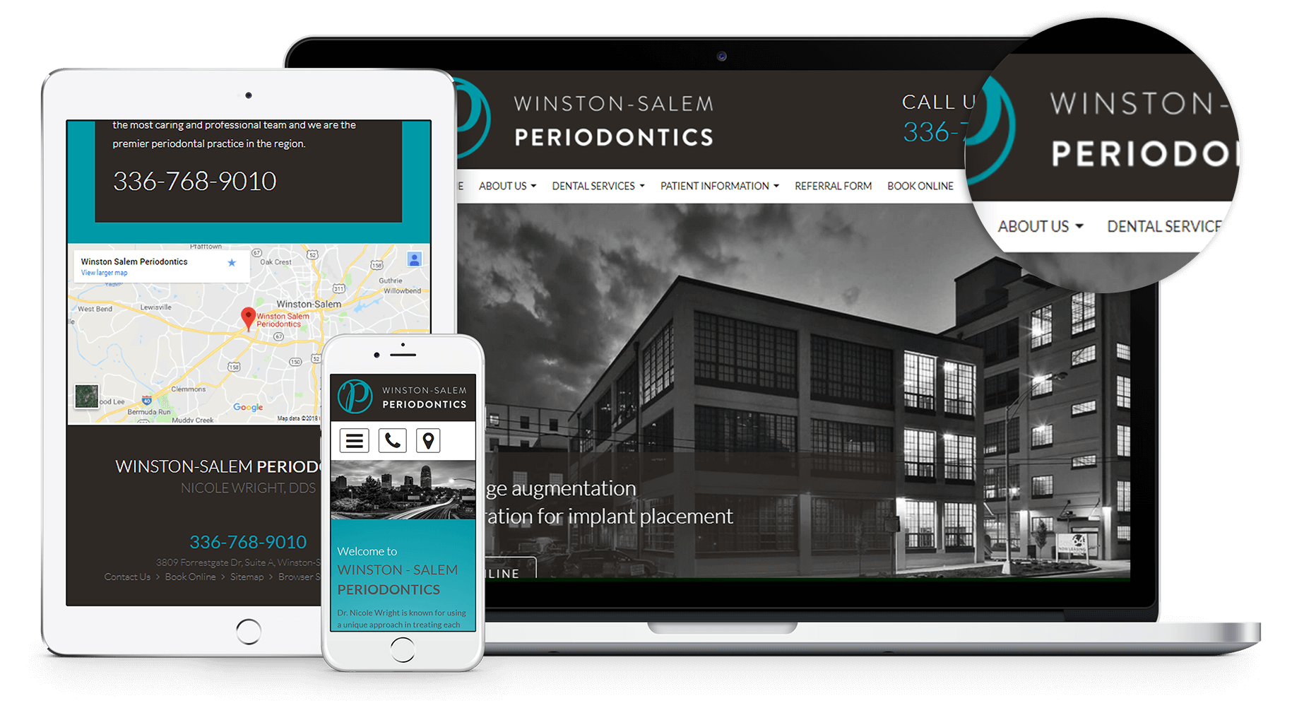 Winston-Salem Periodontics is known for using a unique approach in treating each patient with individual care and modern dental procedures