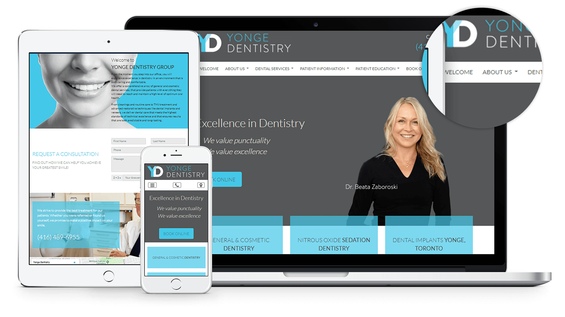We are very pleased to announce that Yonge Dentistry has a very refreshed and modern new look!